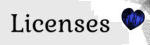 (image for) Licenses